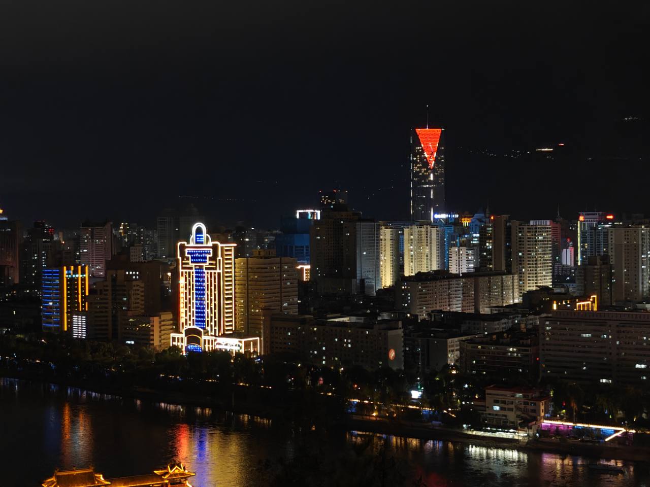 兰州夜景